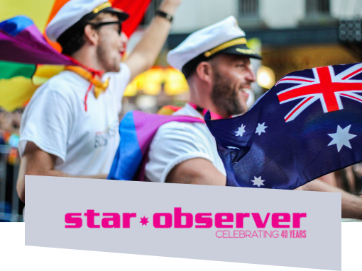 Star Observer Celebrating